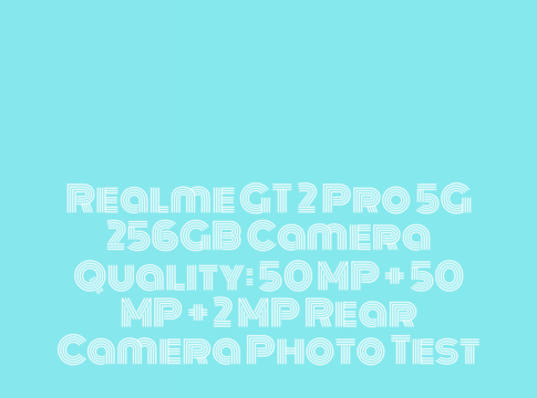 Realme GT 2 Pro 5G 256GB Camera Quality: 50 MP + 50 MP + 2 MP Rear Camera Photo Test