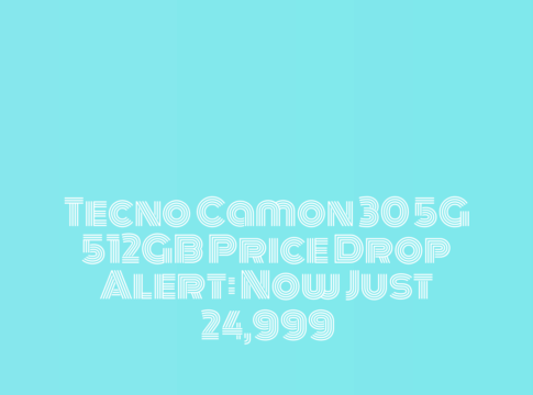 Tecno Camon 30 5G 512GB Price Drop Alert: Now Just ₹24,999