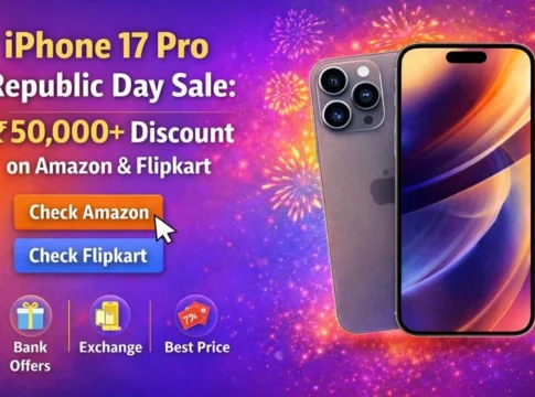 iPhone 17 Pro Republic Day Sale: ₹50,000+ Discount on Amazon & Flipkart