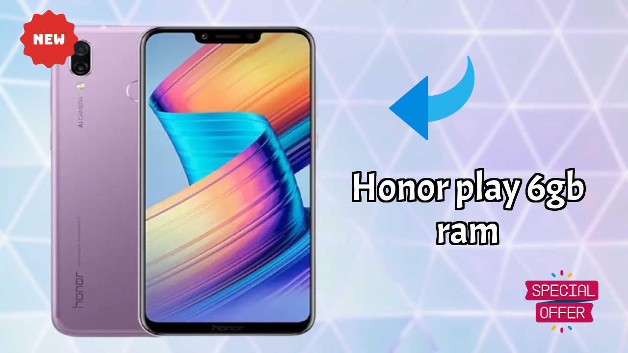 Honor Play 6GB RAM Display Size: 6.3 Inches (16 Cm) Screen Review