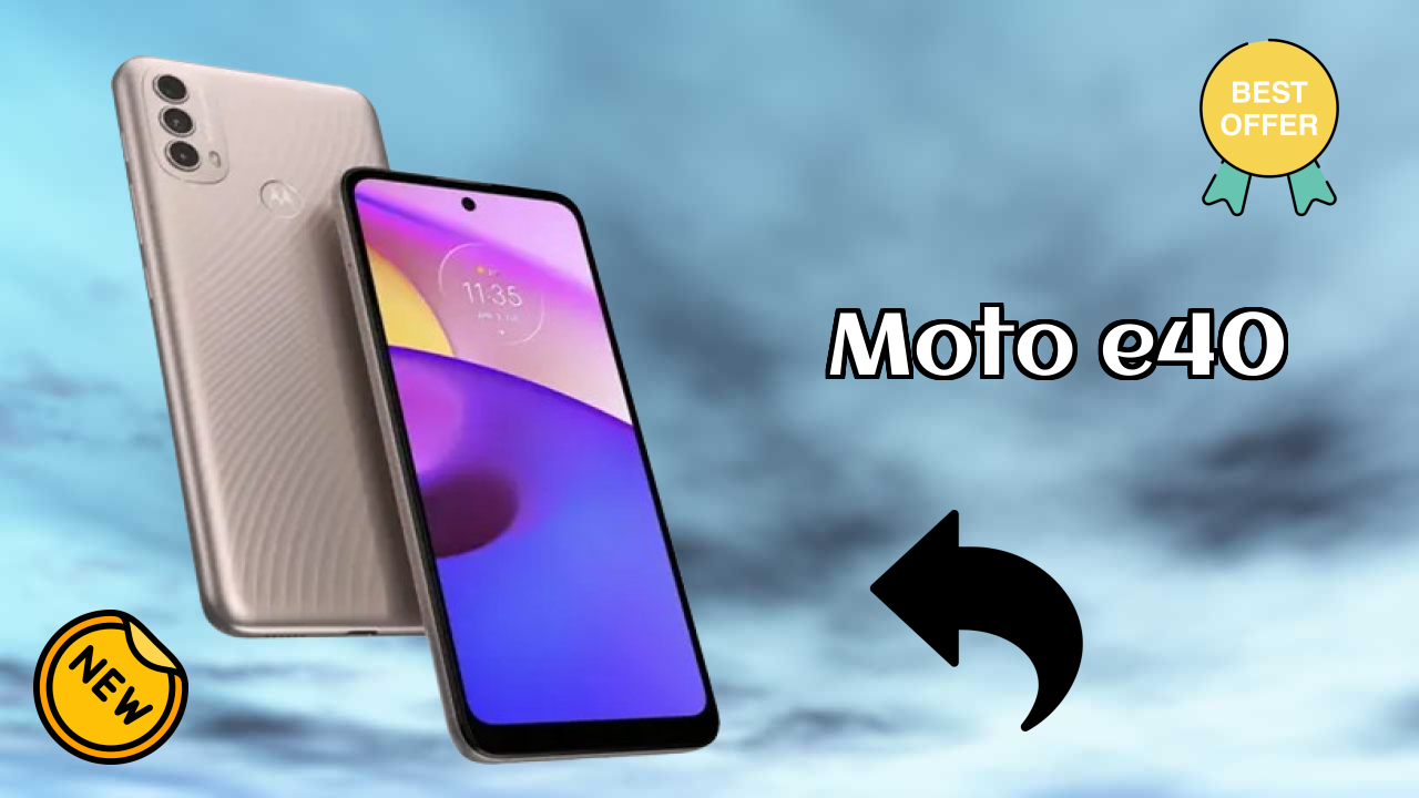 Moto E40 Battery Life: 5000 MAh How Long Lasts