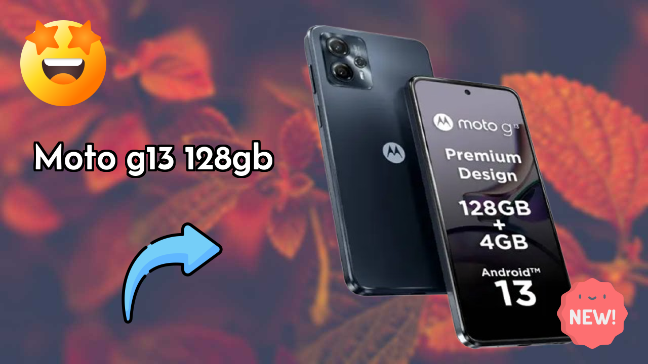 Moto G13 128GB RAM Performance: 4 GB RAM Gaming Tested