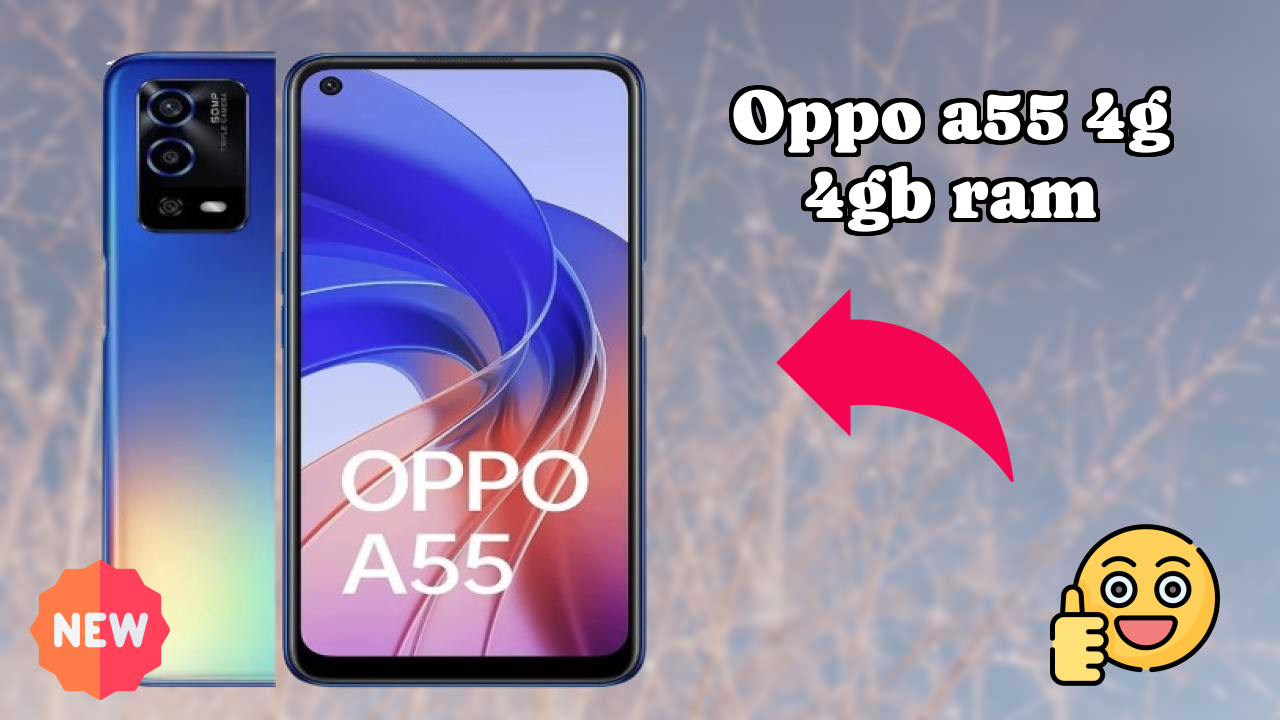 OPPO A55 4G 4GB RAM at ₹13,990 - Best Deal Available