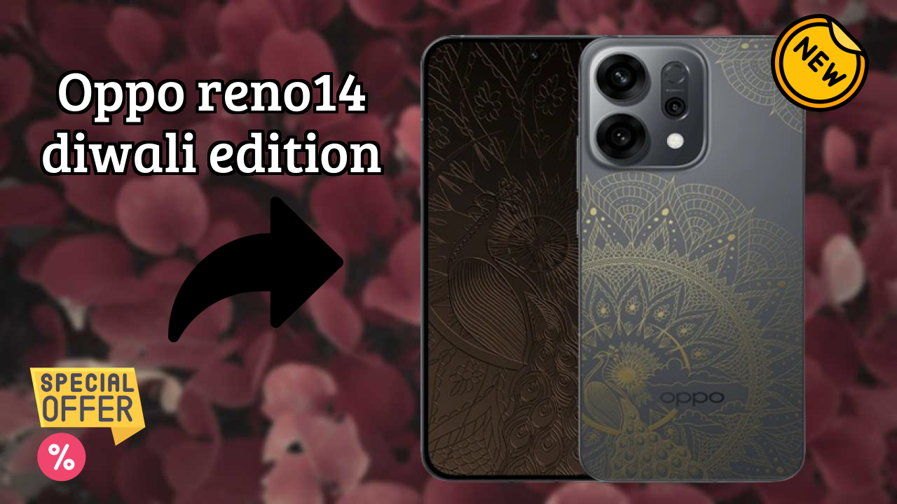 OPPO Reno14 Diwali Edition Display Technology: LTPS OLED Quality