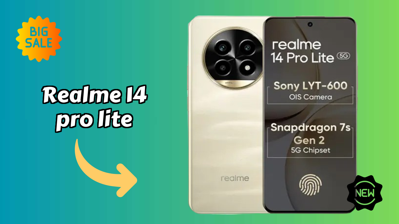 Realme 14 Pro Lite Gaming Test: Snapdragon 7s Gen 2 Performance