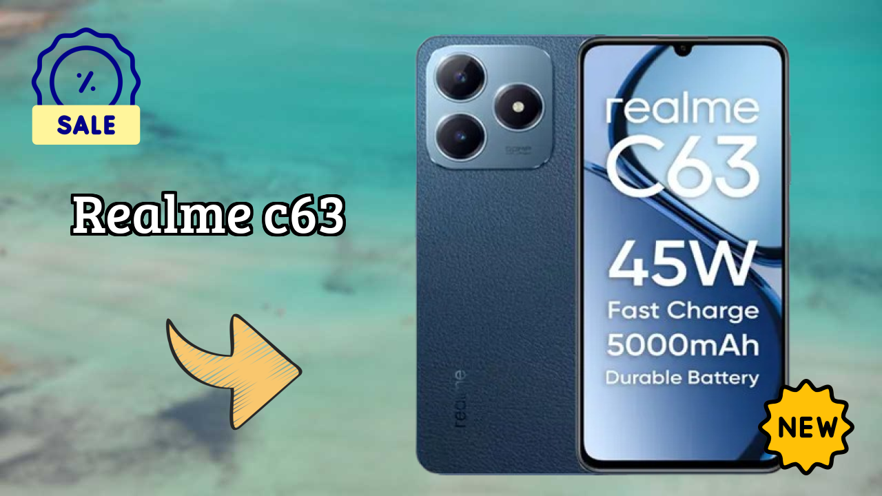 Realme C63 Price Drop: Now at ₹8,370 Only