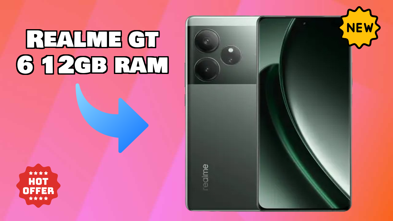 Realme GT 6 12GB RAM Display Technology: LTPO AMOLED Review