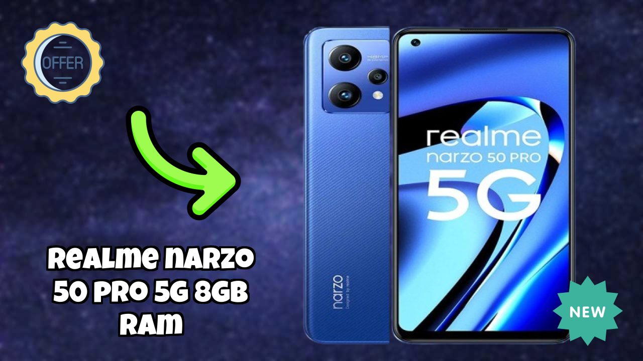 Realme Narzo 50 Pro 5G 8GB RAM Display Technology: Super AMOLED Review