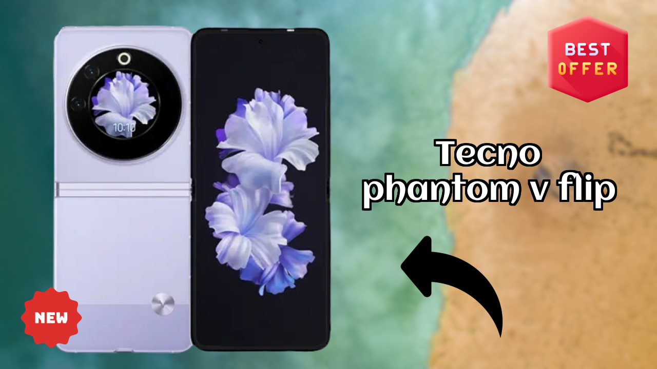 Tecno Phantom V Flip at ₹24,999 - Complete Specifications