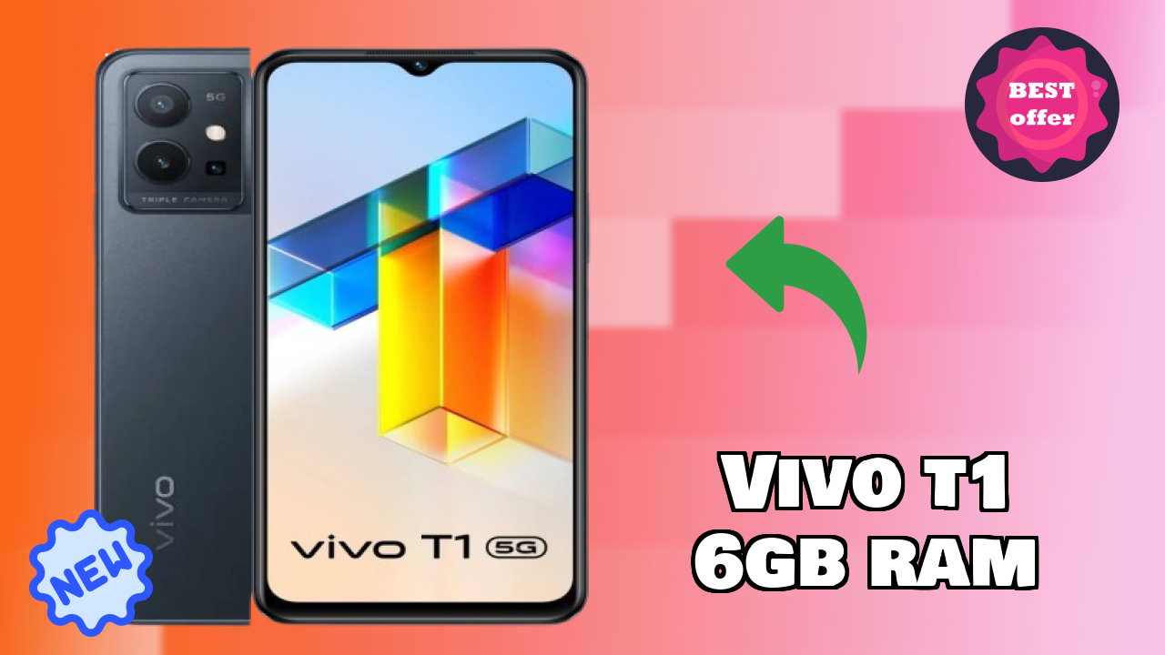 Vivo T1 6GB RAM Price Drop: Just ₹16,899 Available