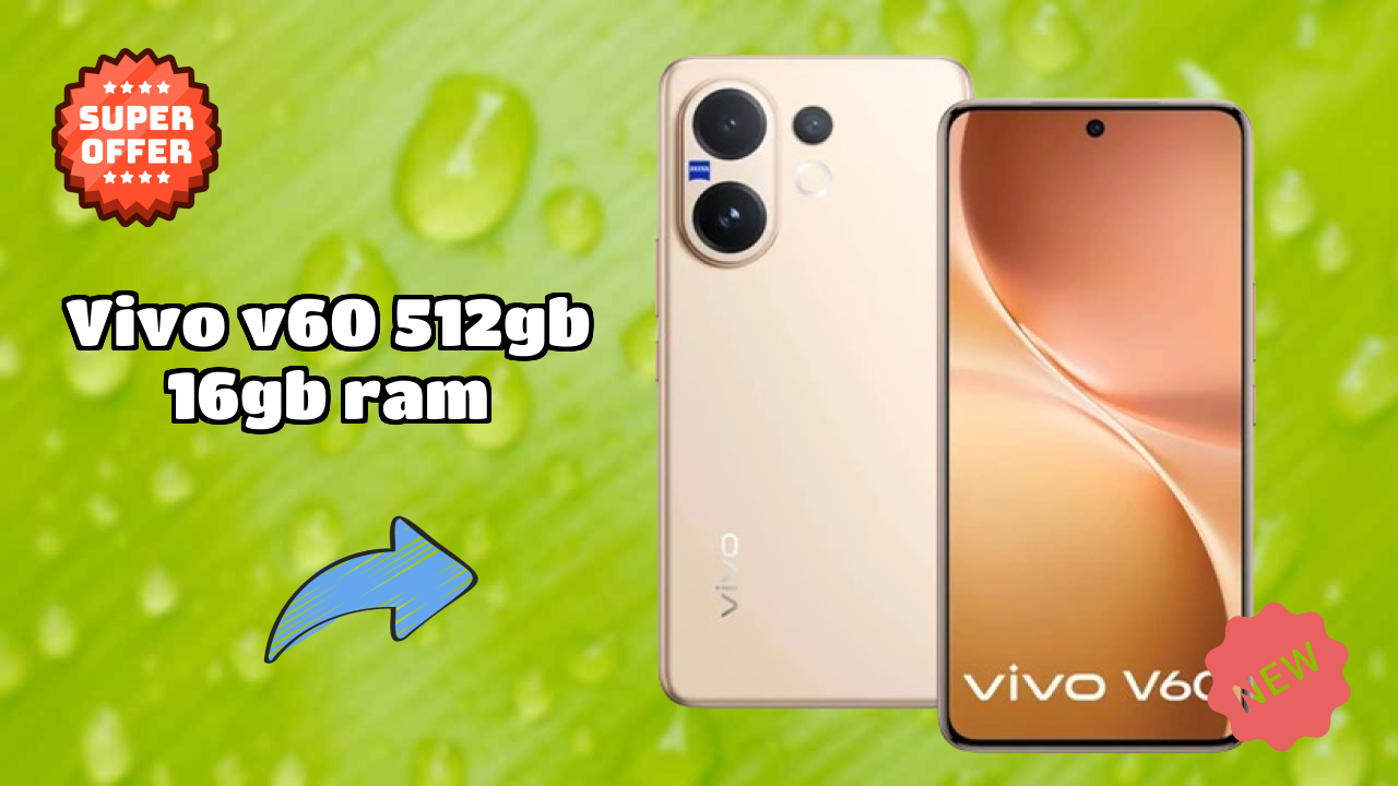Vivo V60 512GB 16GB RAM at ₹45,999 - Complete Specifications